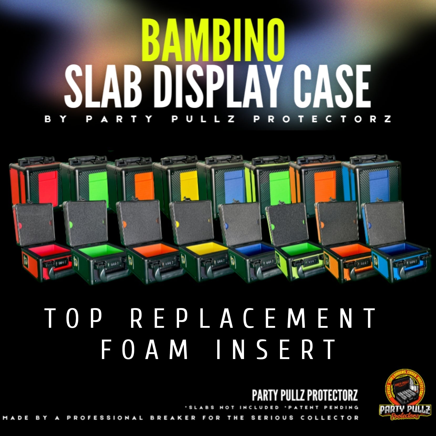 Party Pullz Protectorz Bambino V.2 1 Row Top Replacement Foam Insert