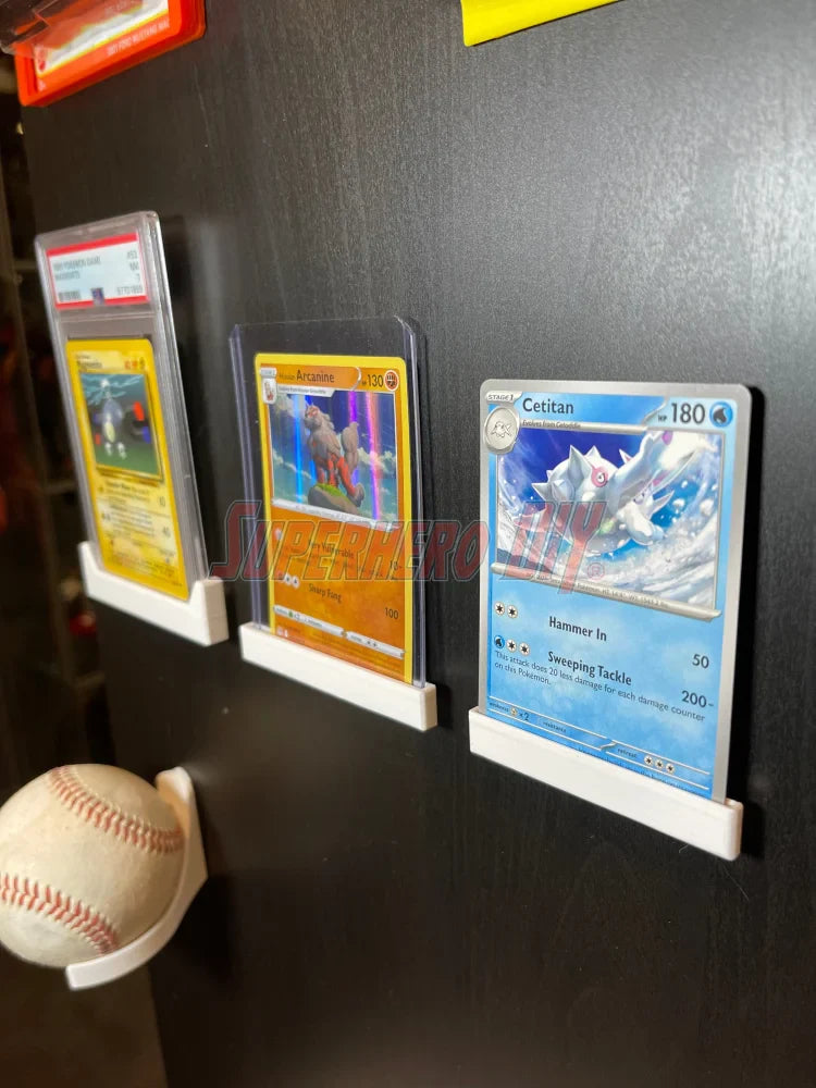 Trading Card Wall Mounts | Display your Trading Cards with ease, fits PSA graded, CGC graded or BGS slabs