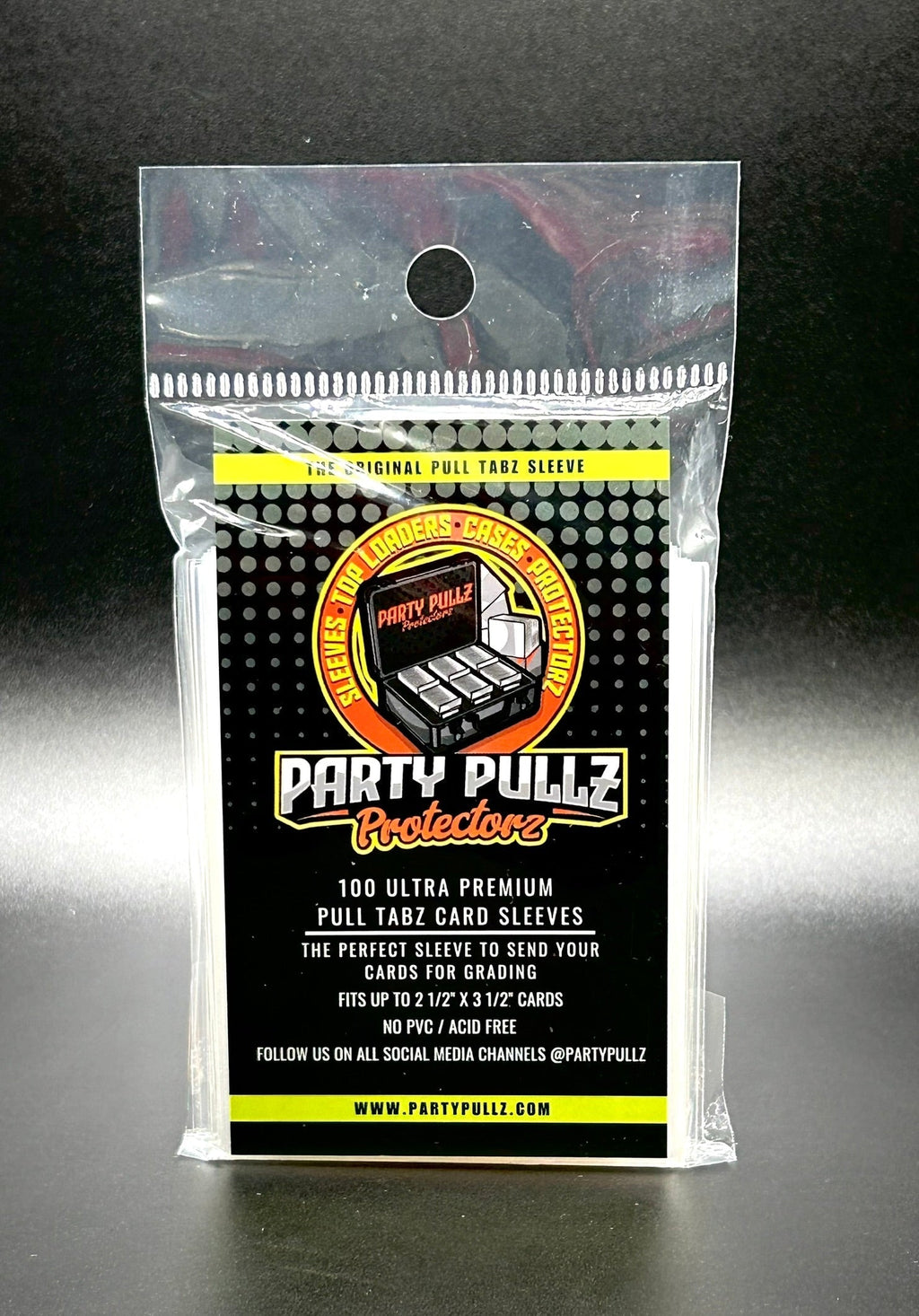 Original Pull Tabz Sleeves "40 Packs" By Party Pullz Protectorz